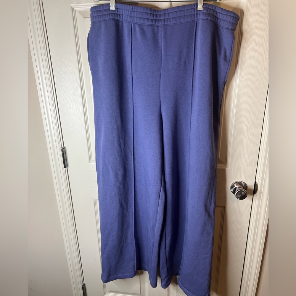Arizona Purple Wide Leg Sweat Pants size XXXL